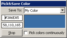 one screen color wheel color picker download